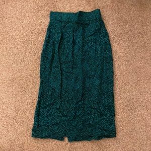 Green Pencil Skirt